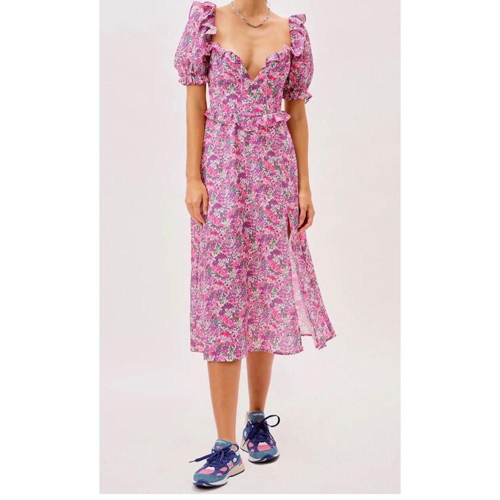 For Love And Lemons Midi Dress